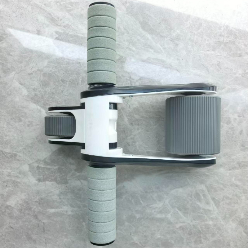 Ab Wheel Roller - Foldable Ab Roller Silent Double Wheel