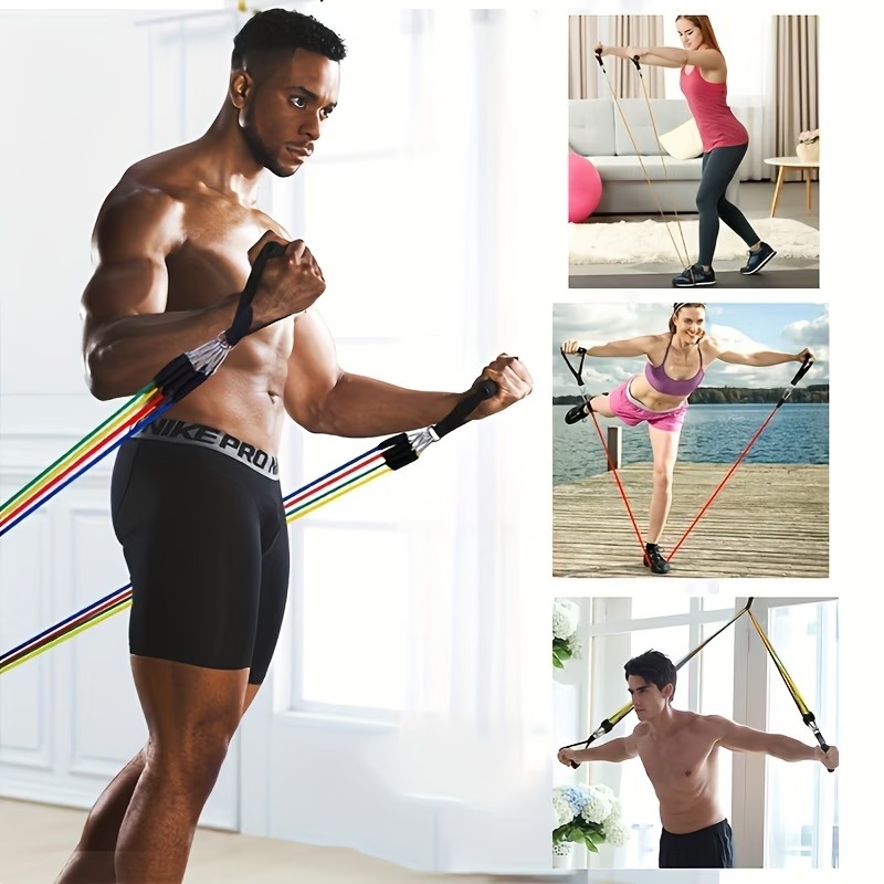 Resistance Band Set with Door  - огляд і ціна Battle Rope Exercise