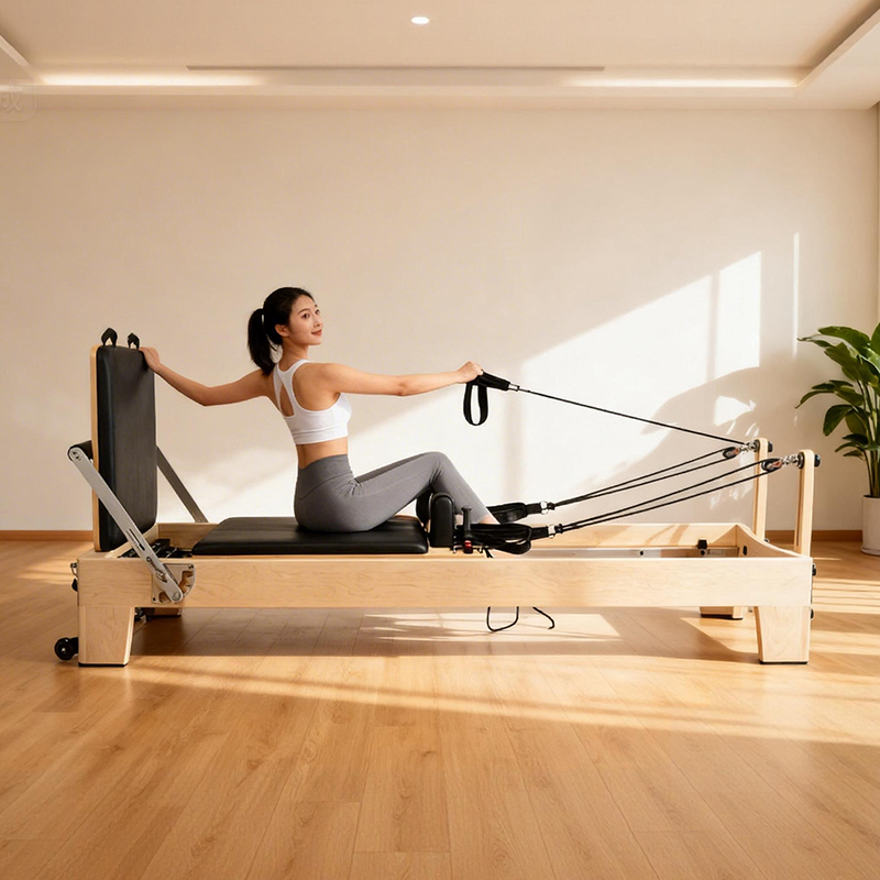 White Maple Portable Adjustabl - огляд і ціна Yoga Fitness Reformer