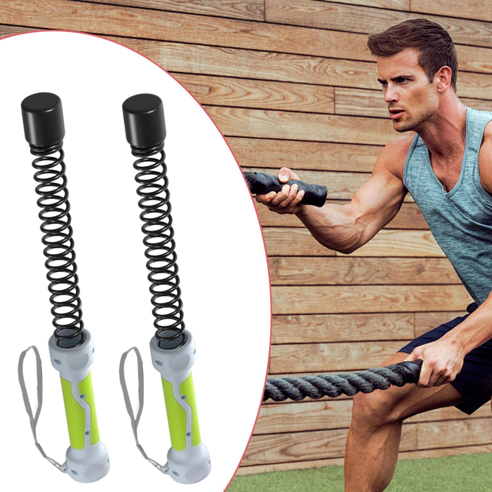 Portable Battle Ropes Training - огляд і ціна Battle Rope Exercise