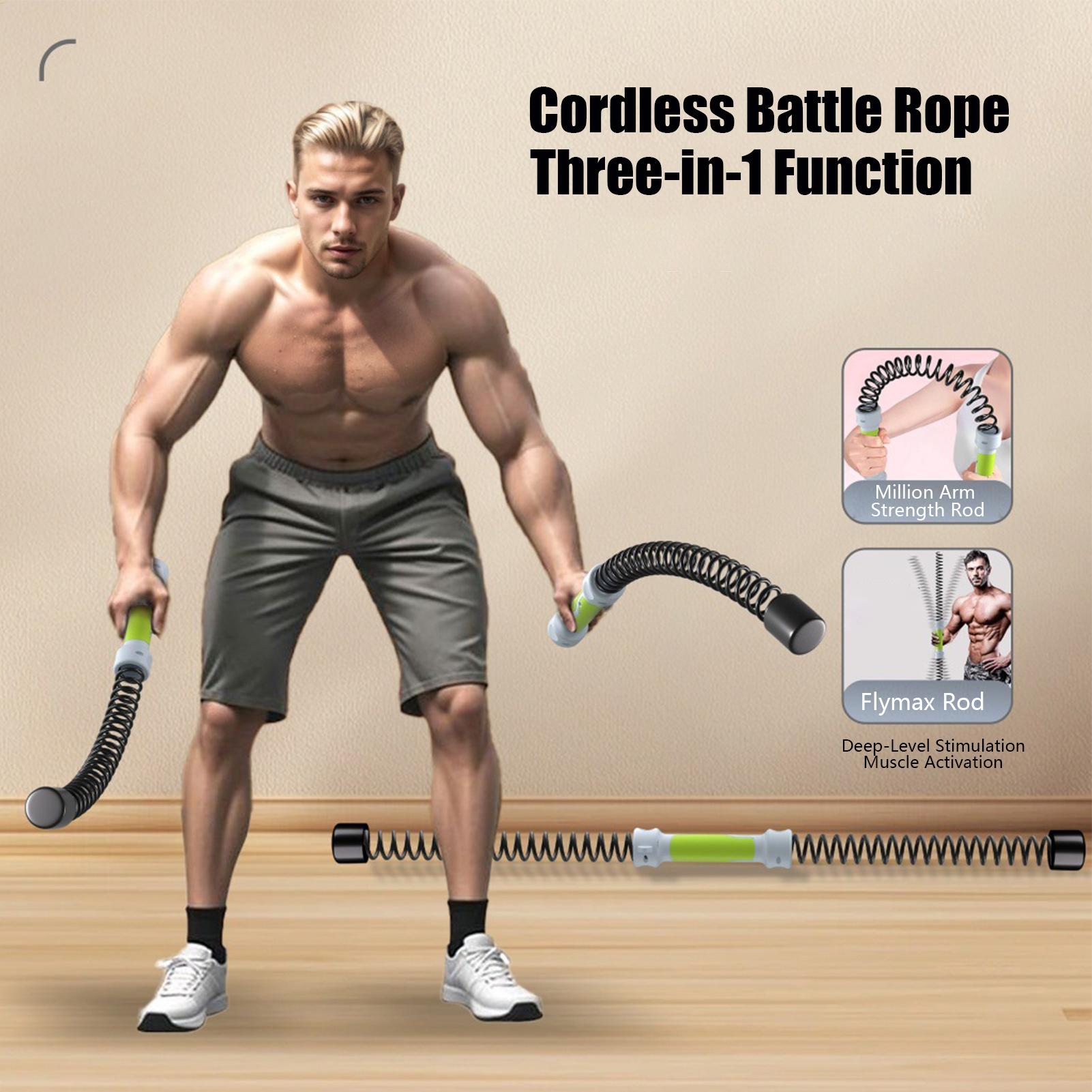 Portable Battle Ropes Training - огляд і ціна Battle Rope Exercise