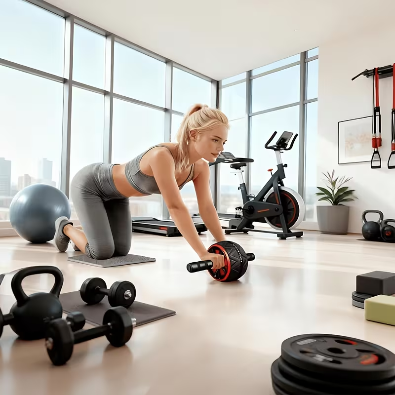 Ab Roller Wheel and Knee Mat,  - огляд і ціна Ab Wheel Roller