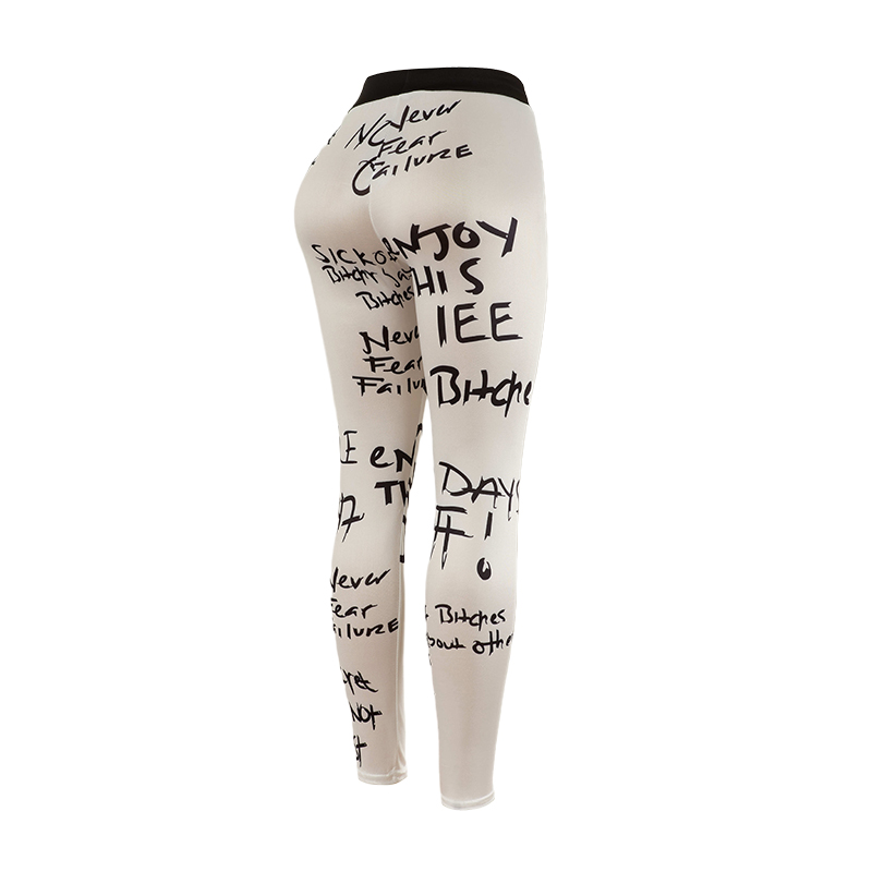 Popular Letter Printed Sexy Fi - огляд і ціна Yoga Overall Fitness
