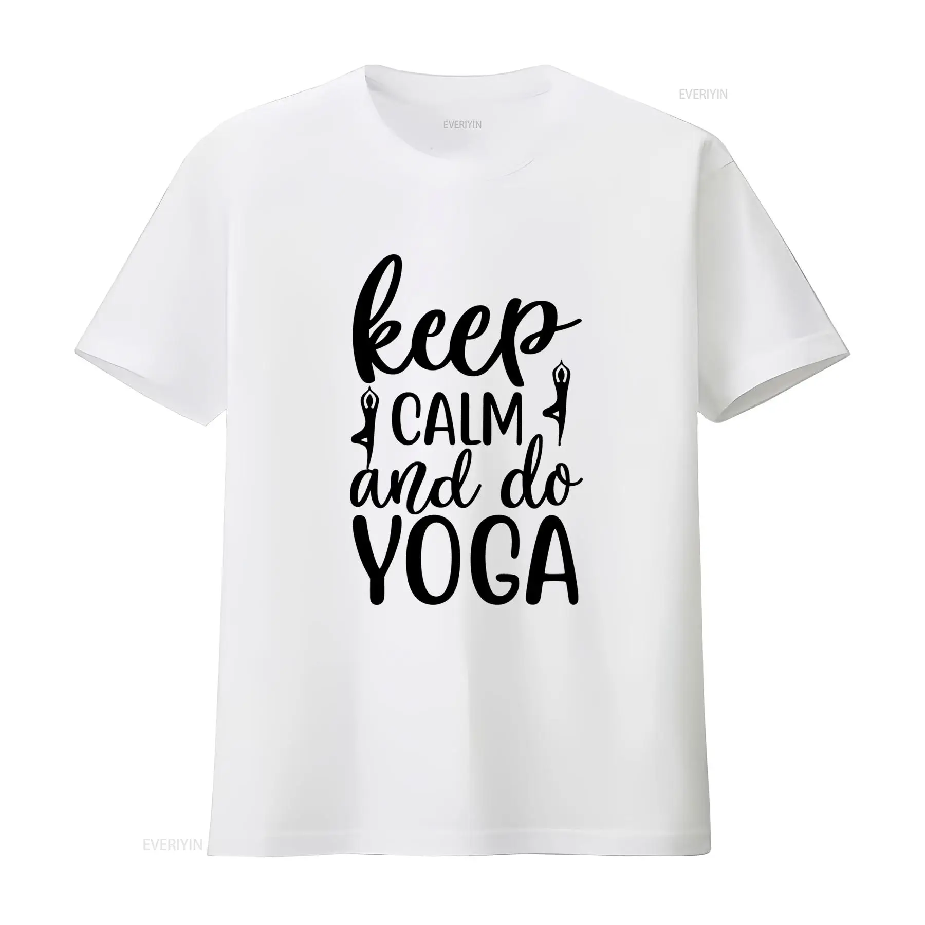 Keep Calm and Do Yoga T Shirt  - огляд і ціна Yoga Fitness Quotes