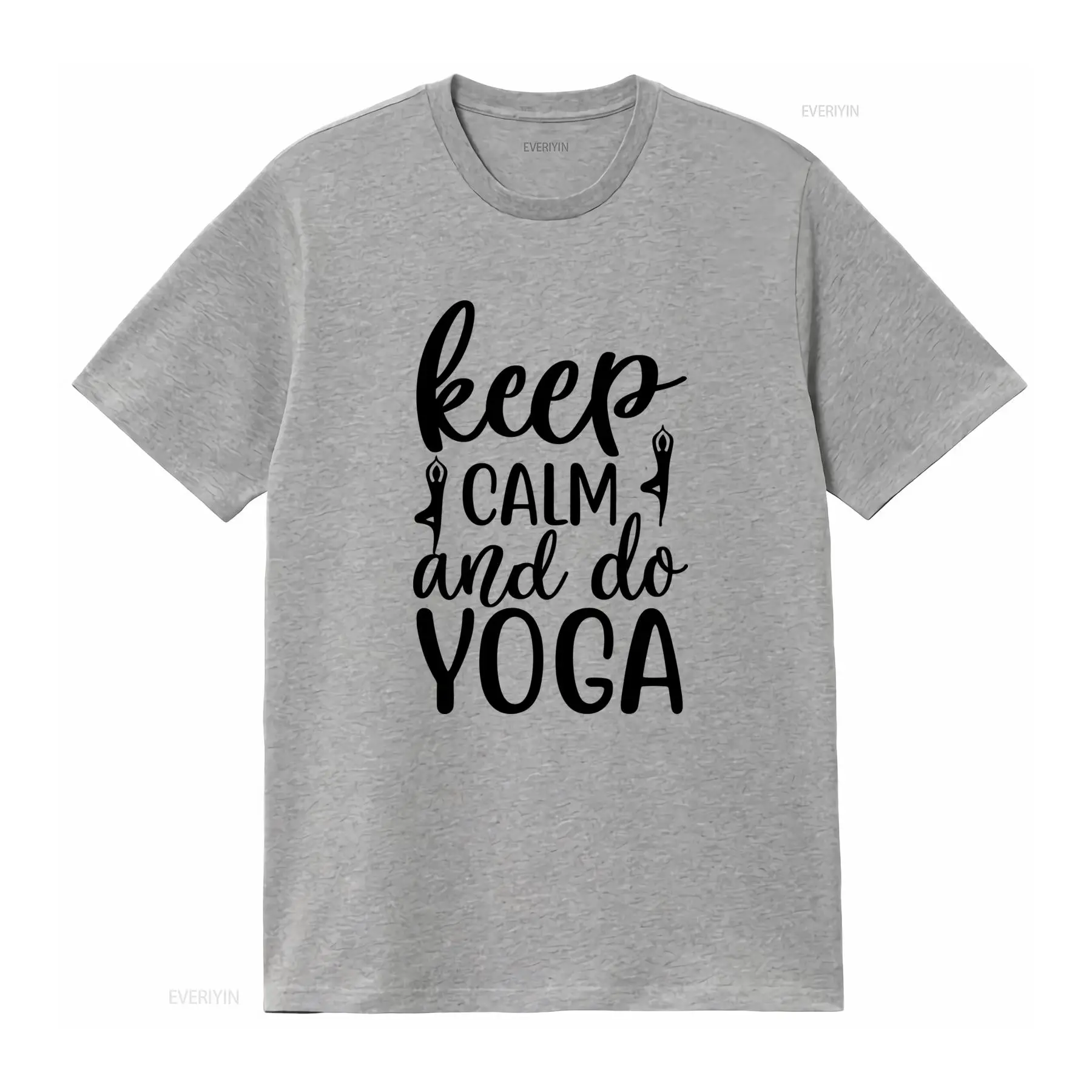 Keep Calm and Do Yoga T Shirt  - огляд і ціна Yoga Fitness Quotes