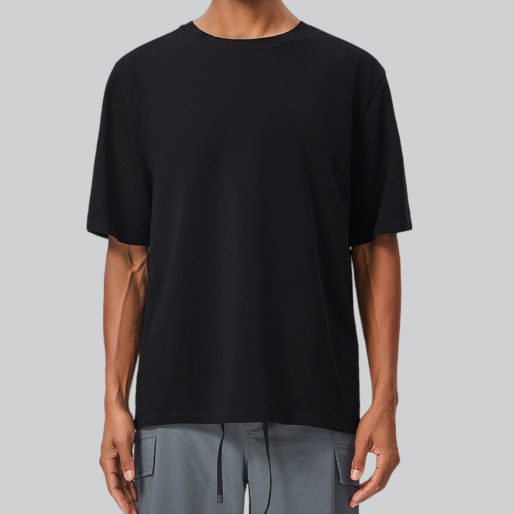 Men's Solid Color Running Spor - огляд і ціна Yoga Fitness Logo