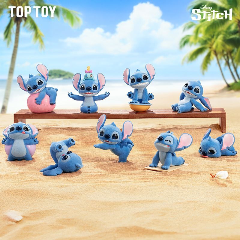 TOPTOY Disney Stitch Yoga Seri - огляд і ціна Yoga Fitness Model