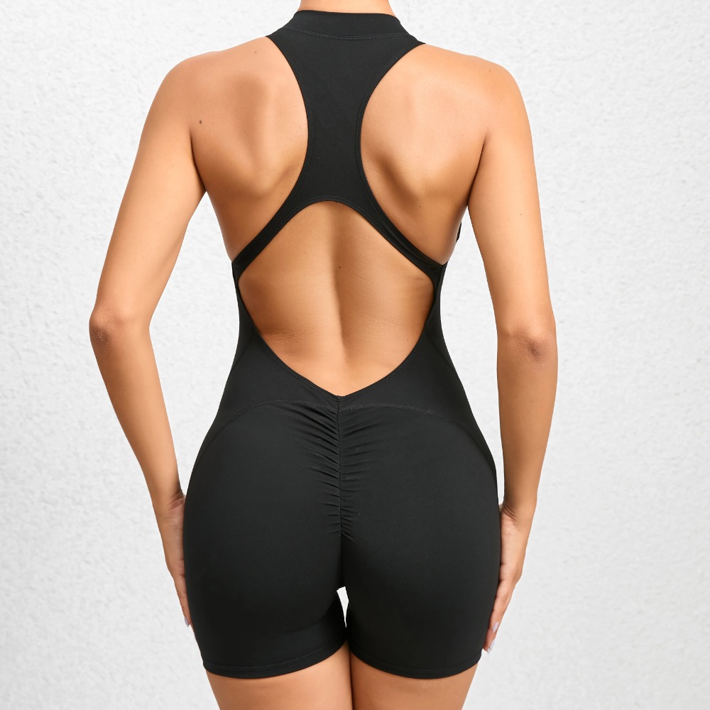 V Back Scrunch One-Piece Yoga  - огляд і ціна Yoga Overall Fitness