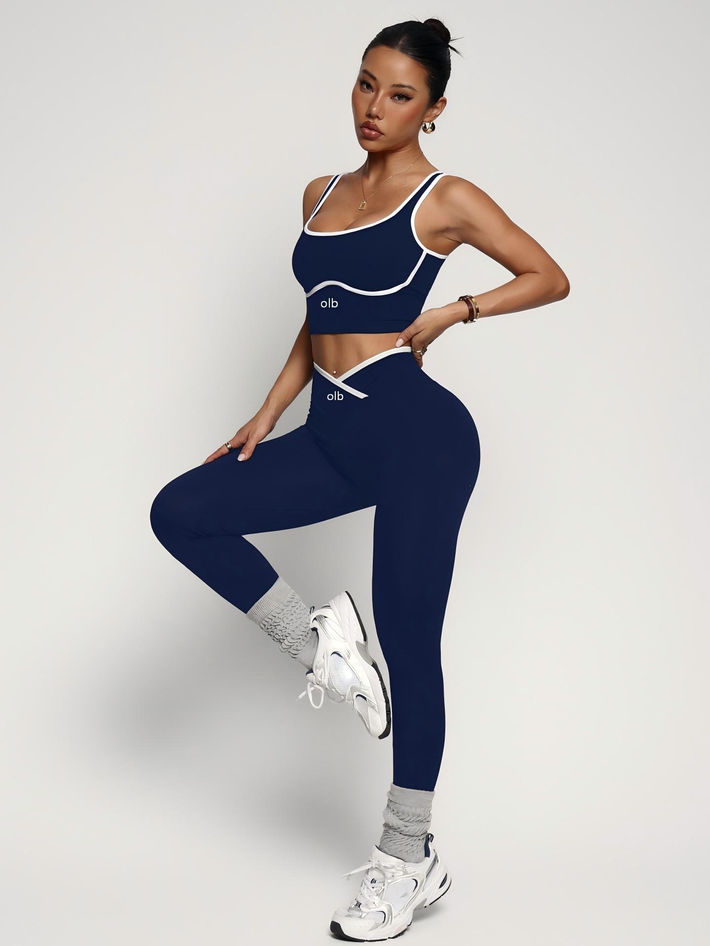 2-piece new sports bra vest pa - огляд і ціна Yoga Fitness Wear