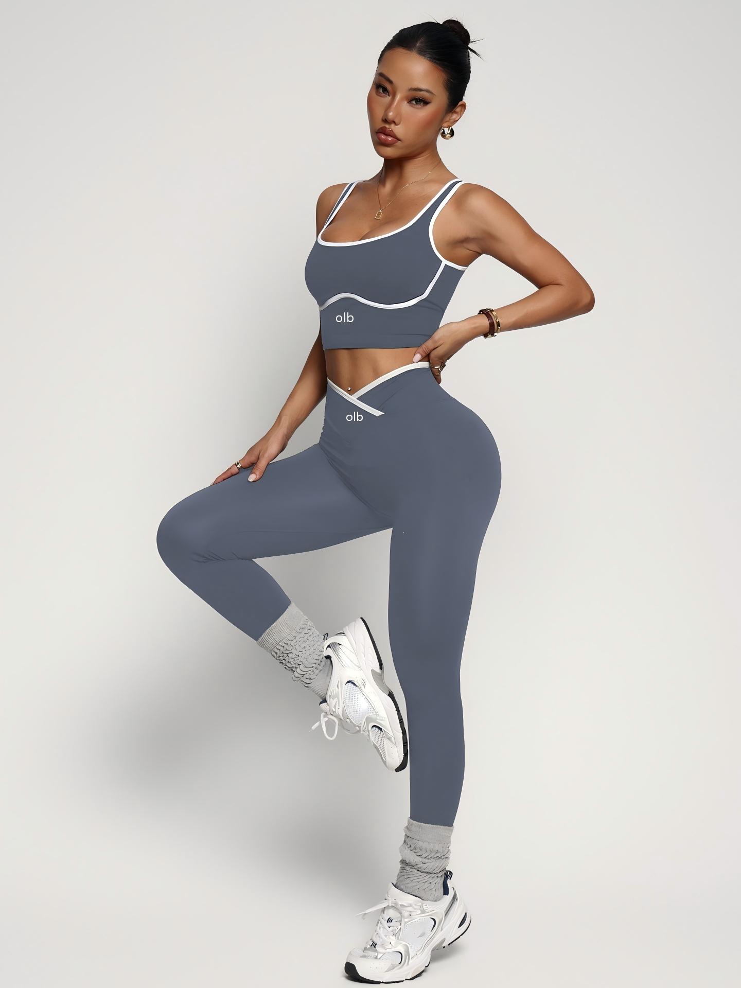 2-piece new sports bra vest pa - огляд і ціна Yoga Fitness Wear