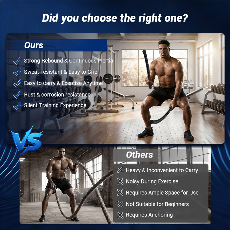 UMAY Ropeless Battle Rope, Low - огляд і ціна Battle Rope Exercise
