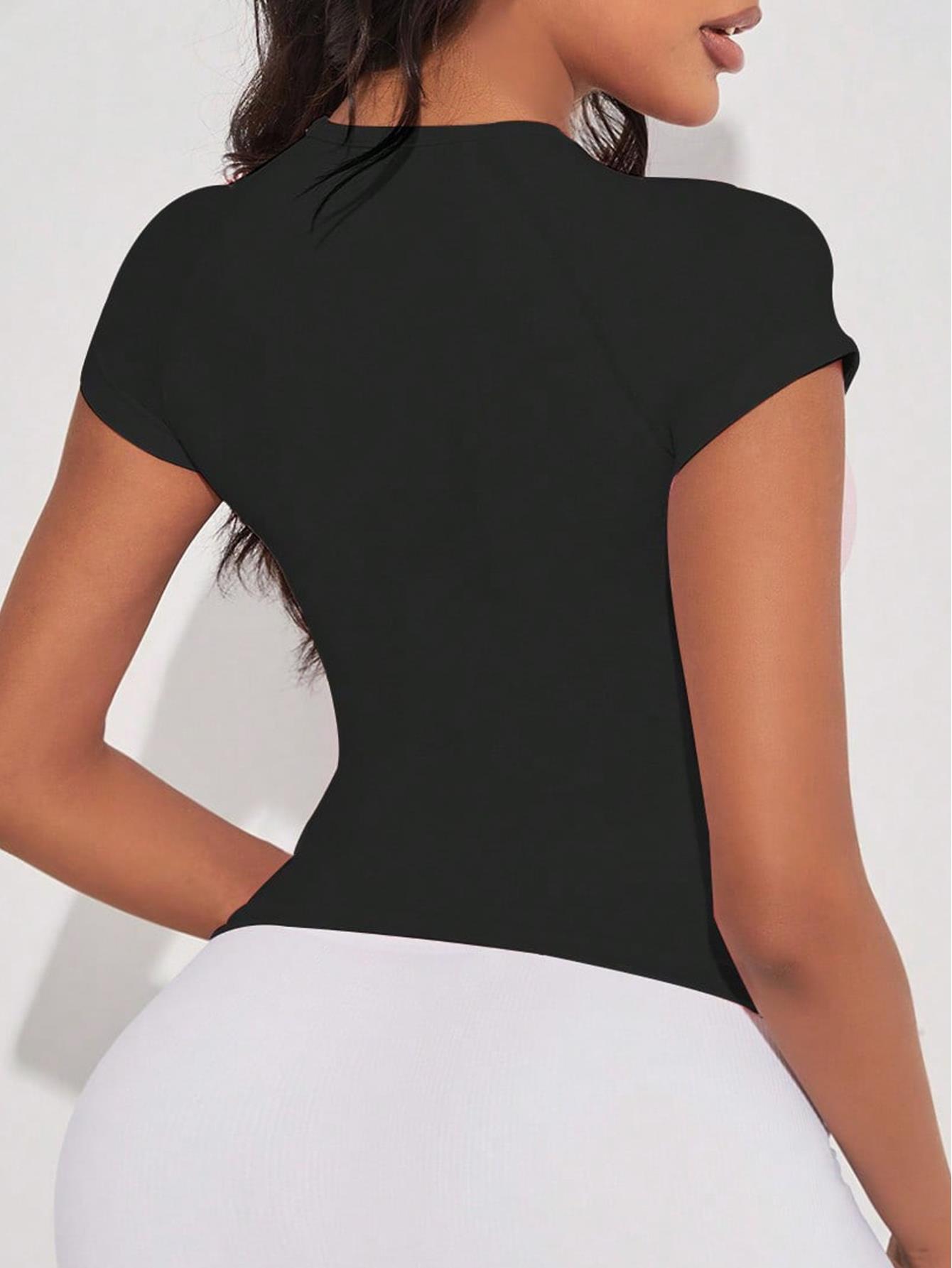Yoga short-sleeved women's tig - огляд і ціна Yoga Fitness Wear