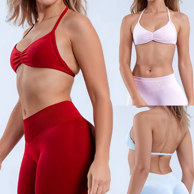 D-LOgo Women Halter Neck 2Pcs  - огляд і ціна Yoga Fitness Logo