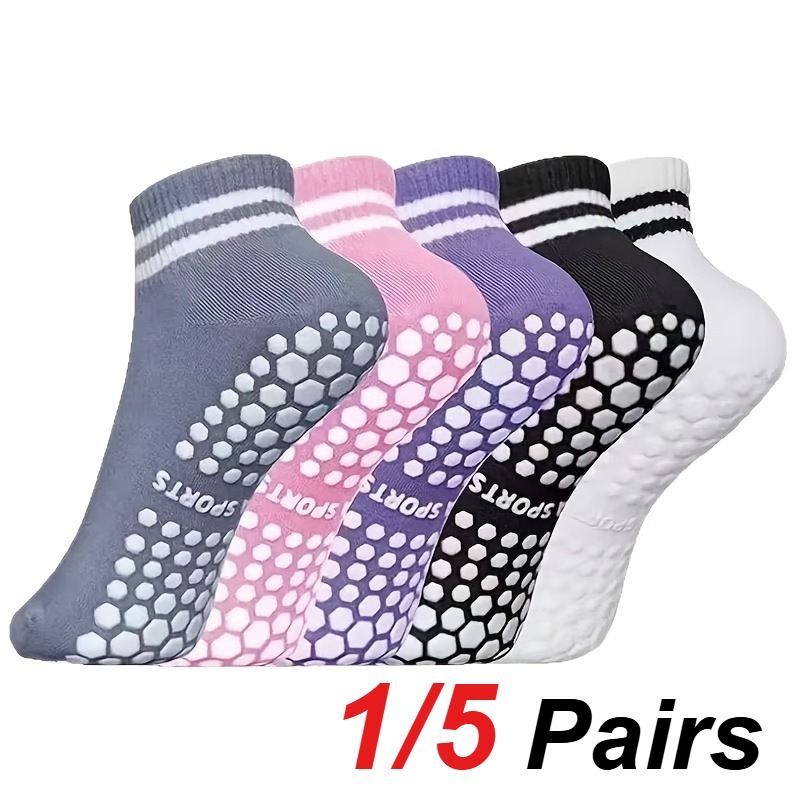 1/5 Pair Women's Silicone Anti - огляд і ціна Fitness Yoga Pilates