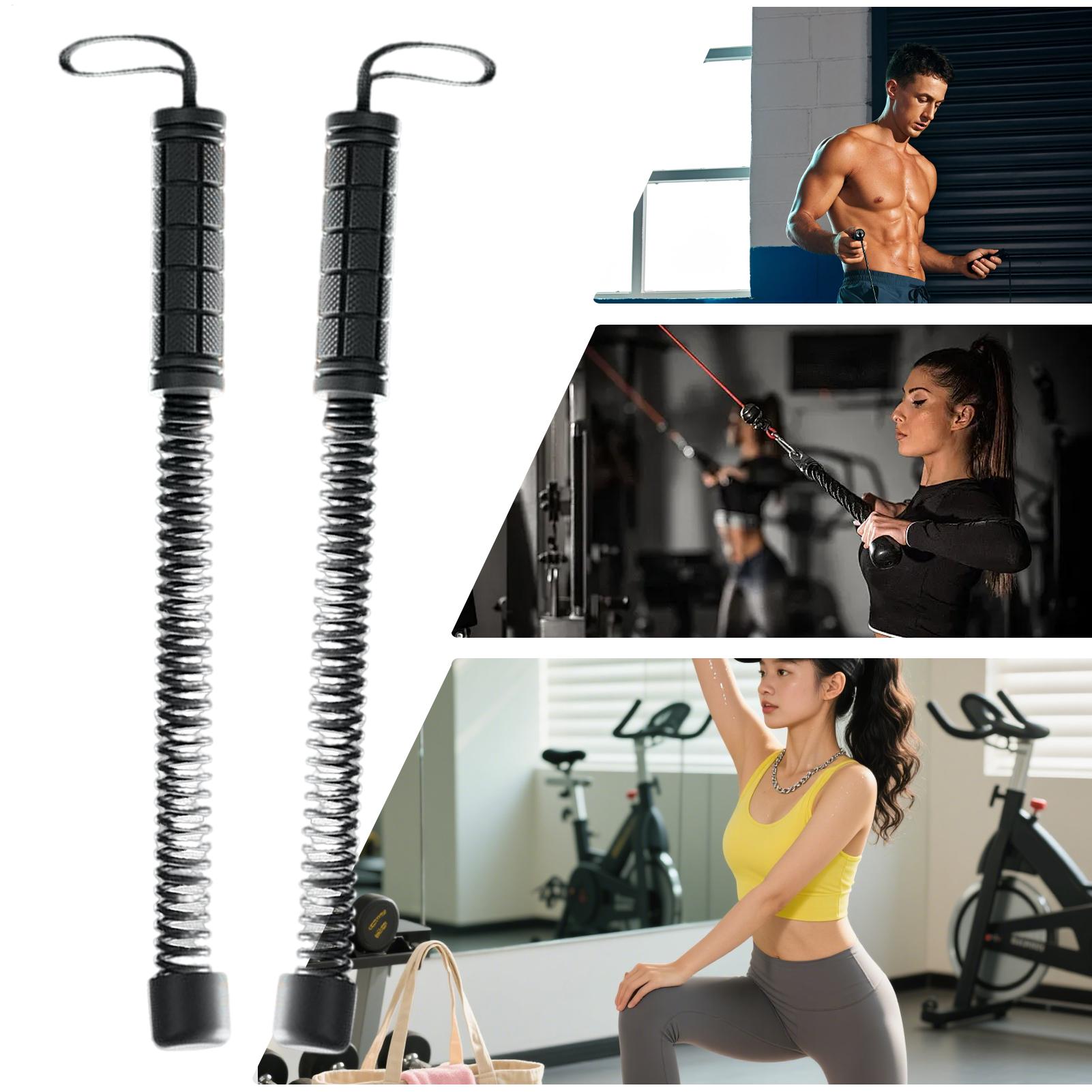 2 Pieces Cordless Battle Ropes - огляд і ціна Battle Rope Exercise