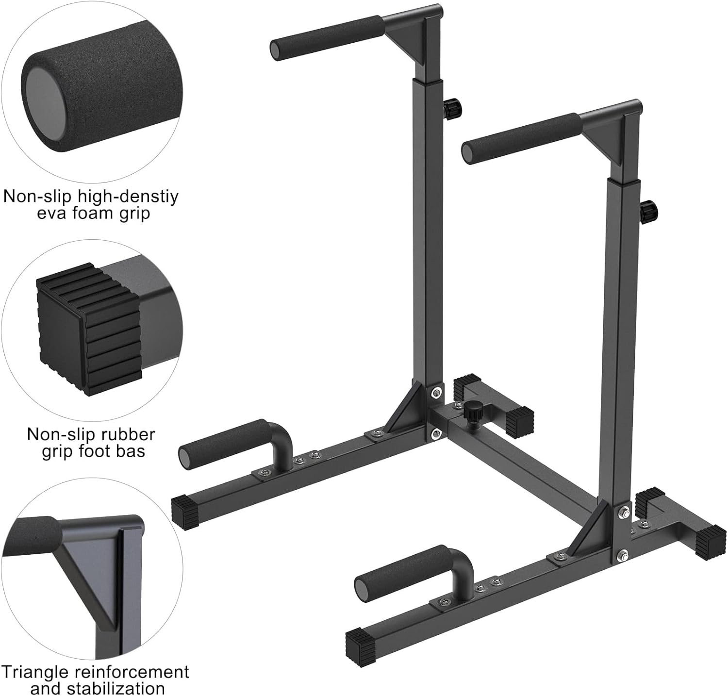 Heavy Duty Steel Multi-Functio - огляд і ціна Dip Bar Parallel