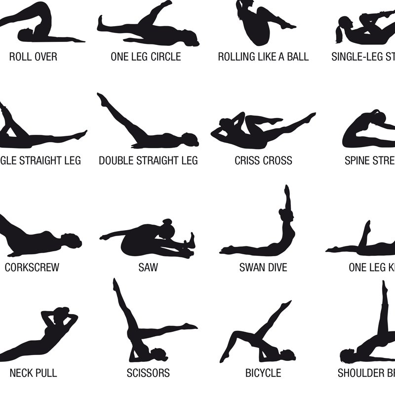 Frameless Pilates Workout Char - огляд і ціна Fitness Yoga Pilates