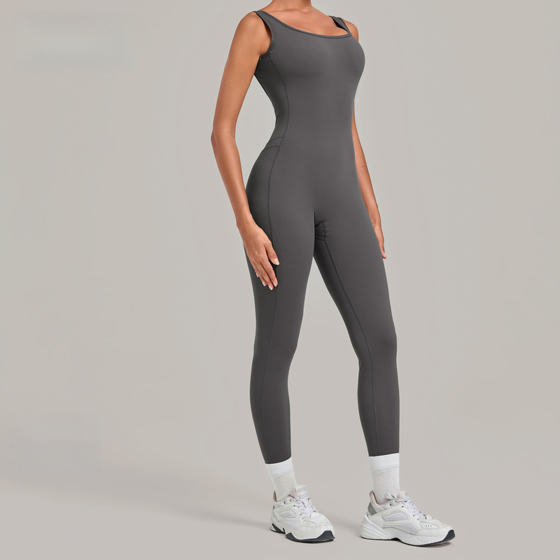 Yoga Jumpsuit With Deep Backle - огляд і ціна Yoga Fitness Wear