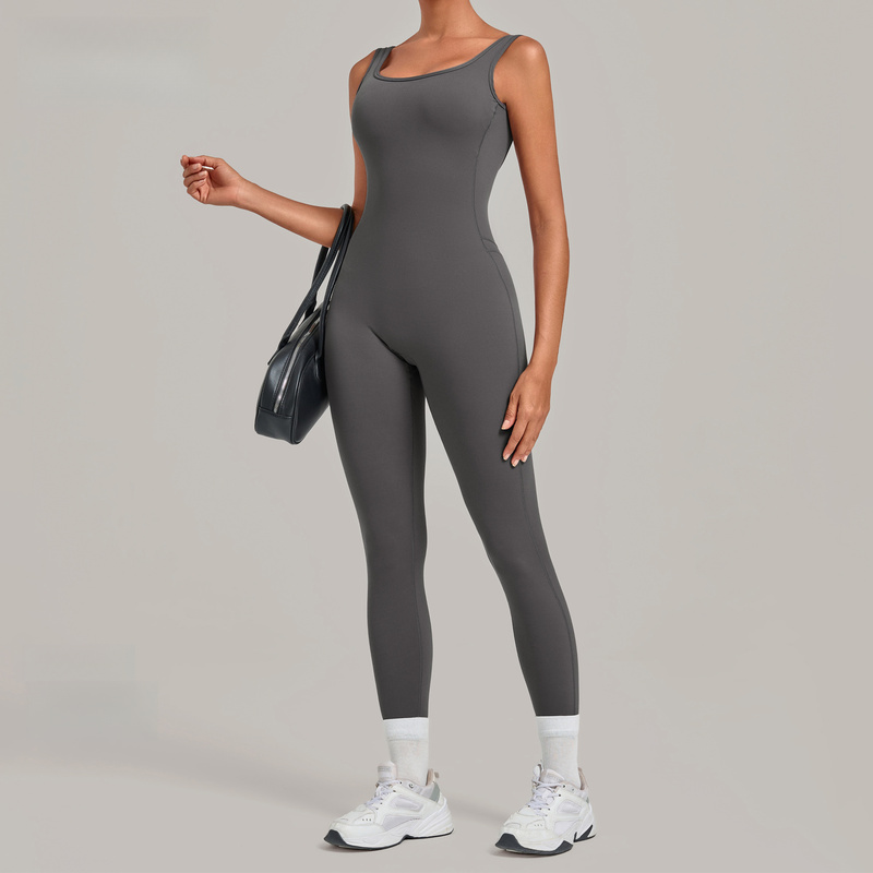 Yoga Jumpsuit With Deep Backle - огляд і ціна Yoga Fitness Wear