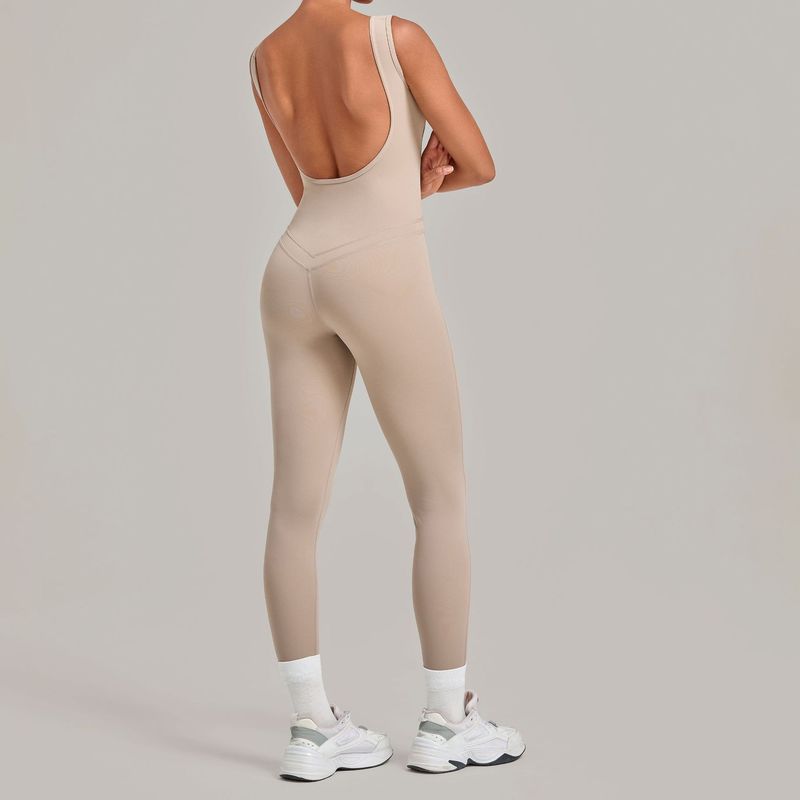 Yoga Jumpsuit With Deep Backle - огляд і ціна Yoga Fitness Wear