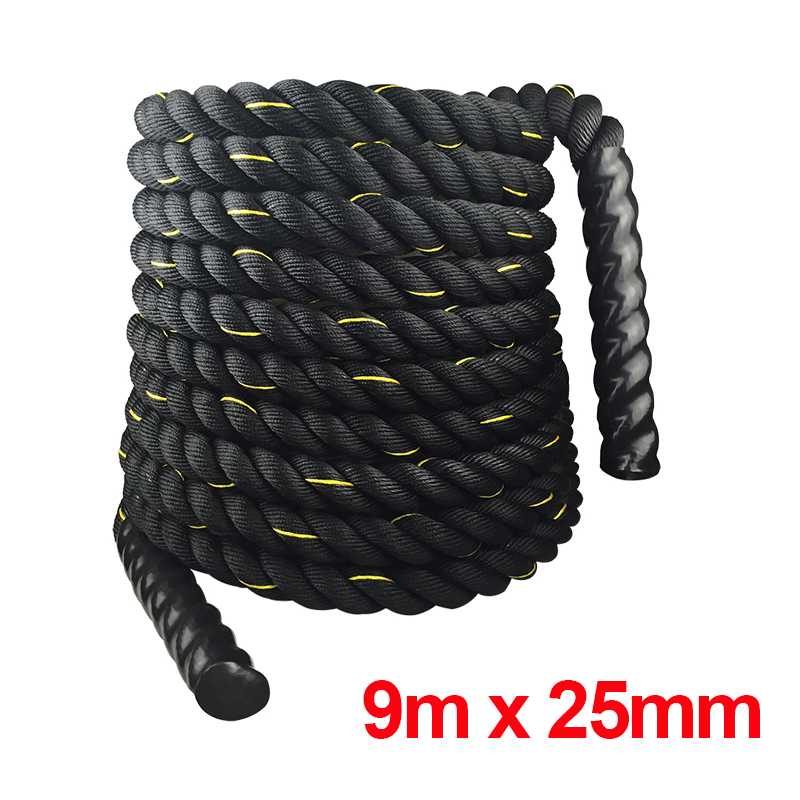 9M/12M/15M Fitness Battle Rope - огляд і ціна Battle Rope Exercise